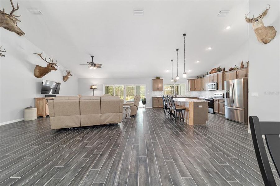 Furnished interior view inside a new home in , Williston (Image 44).
