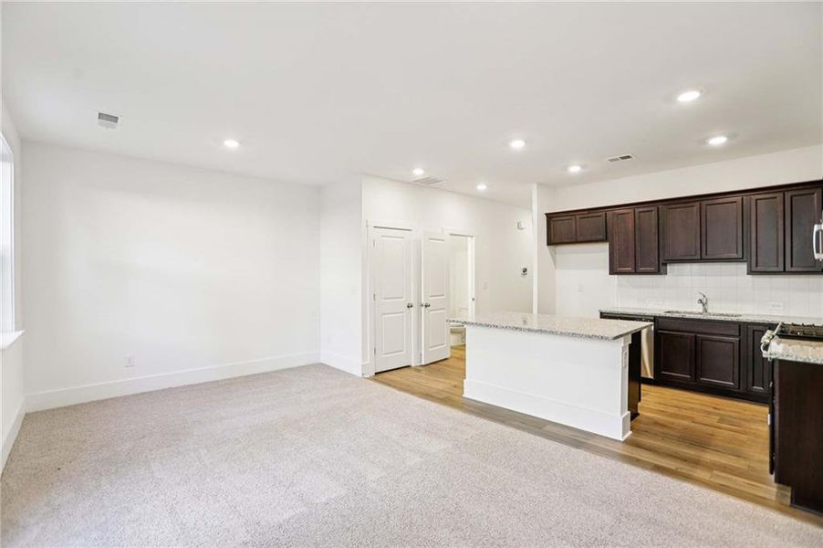 Furnished interior view inside a new home in Park Vue, Atlanta (Image 6). Furnished interior view inside a new home in Park Vue, Atlanta (Image 6).