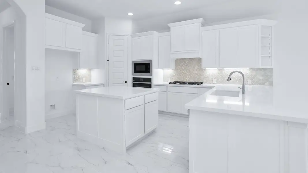 Furnished interior view inside a new home in Grand Central Park 50', Conroe (Image 6). Furnished interior view inside a new home in Grand Central Park 50', Conroe (Image 6).