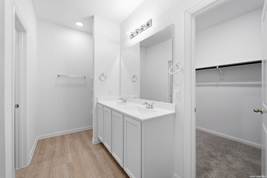 Furnished interior view inside a new home in Garden Grove, San Antonio (Image 4).