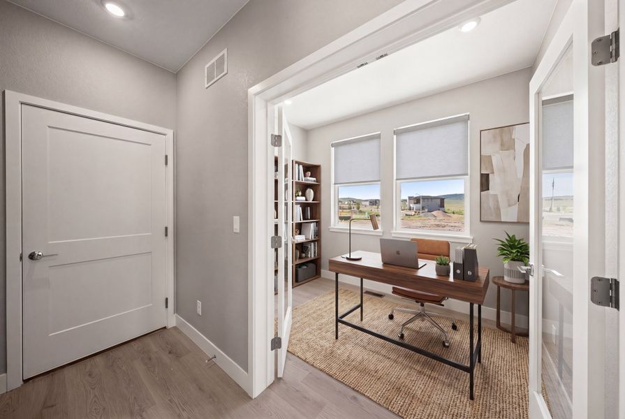 Representative furnished interior of a home built from the 1 by Trumark Homes in Trumark Homes at Sterling Ranch, Littleton (Image 5).