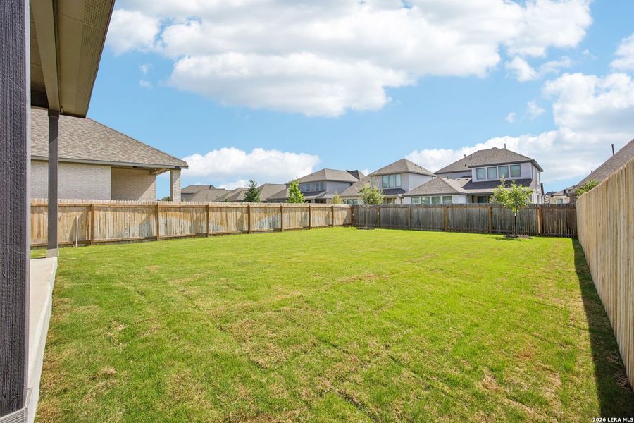 Exterior details and patio area of a home in Kallison Ranch, San Antonio (Image 28). Exterior details and patio area of a home in Kallison Ranch, San Antonio (Image 28).