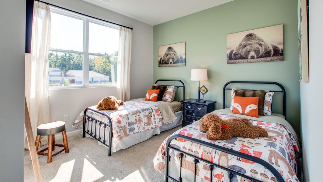 Representative furnished interior of a home built from the Cali by D.R. Horton in Huntington Estates, Millington (Image 18).