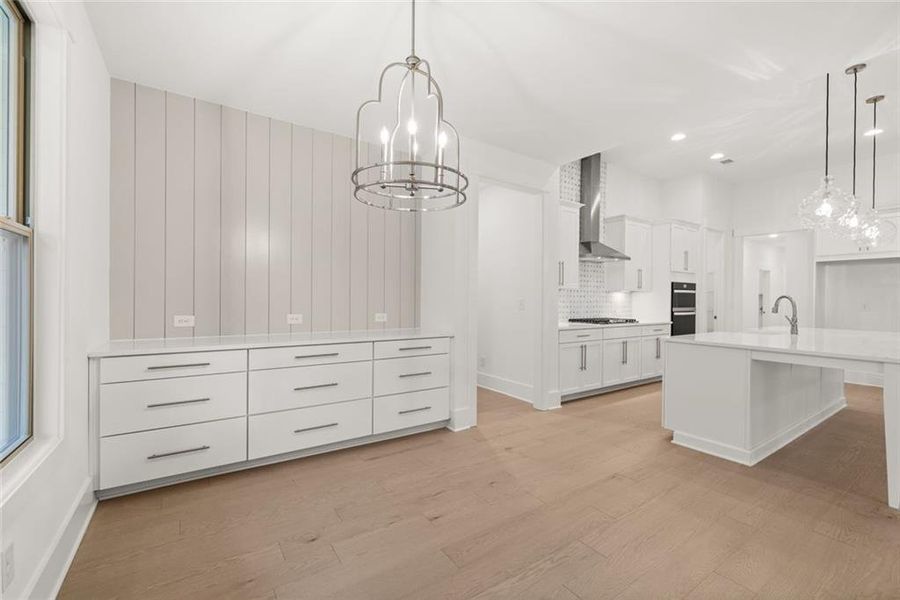 Furnished interior view inside a new home in Soleil Belmont Park, Canton (Image 10).
