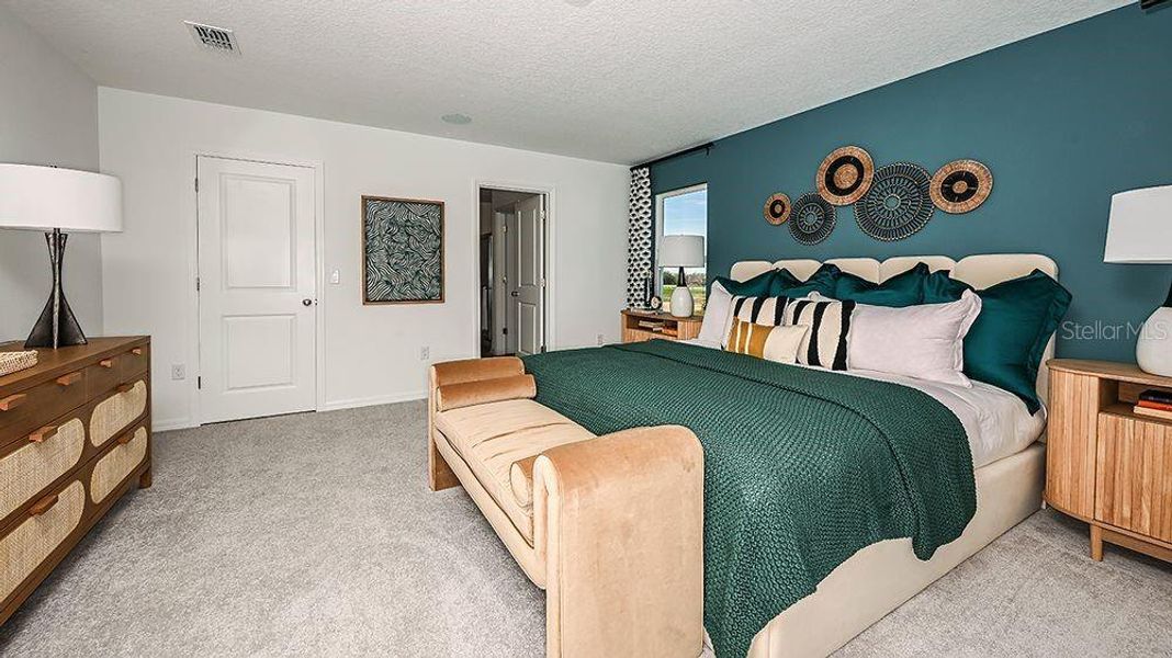 Furnished interior view inside a new home in Waterstone, Groveland (Image 6).