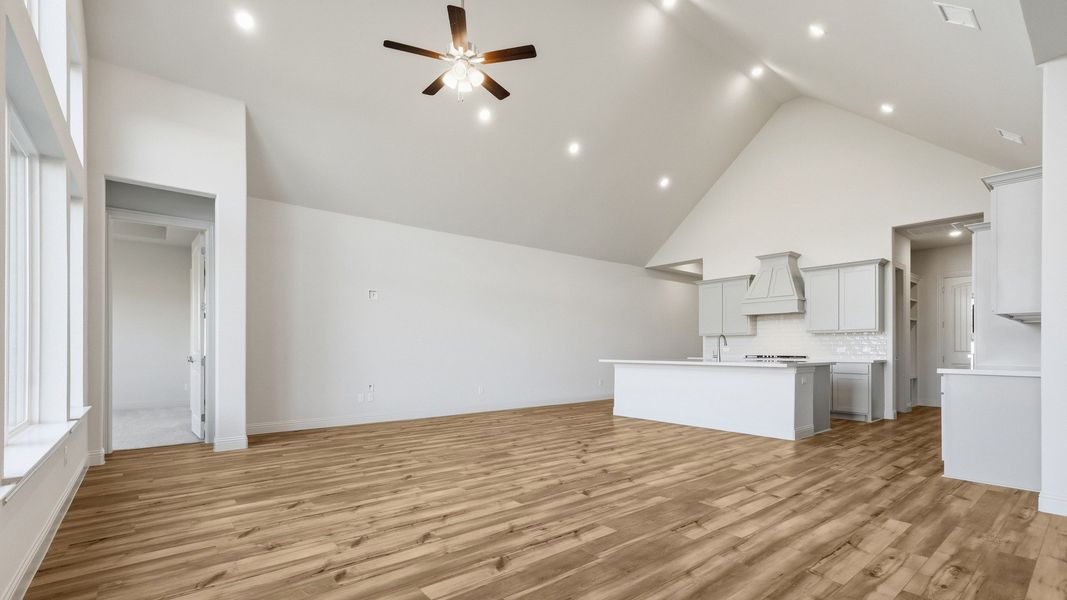 Furnished interior view inside a new home in Lakeshore Bluffs, Shady Shores (Image 33).