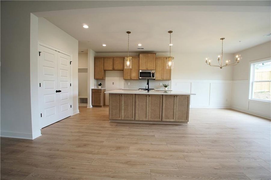 Furnished interior view inside a new home in , Marietta (Image 15). Furnished interior view inside a new home in , Marietta (Image 15).