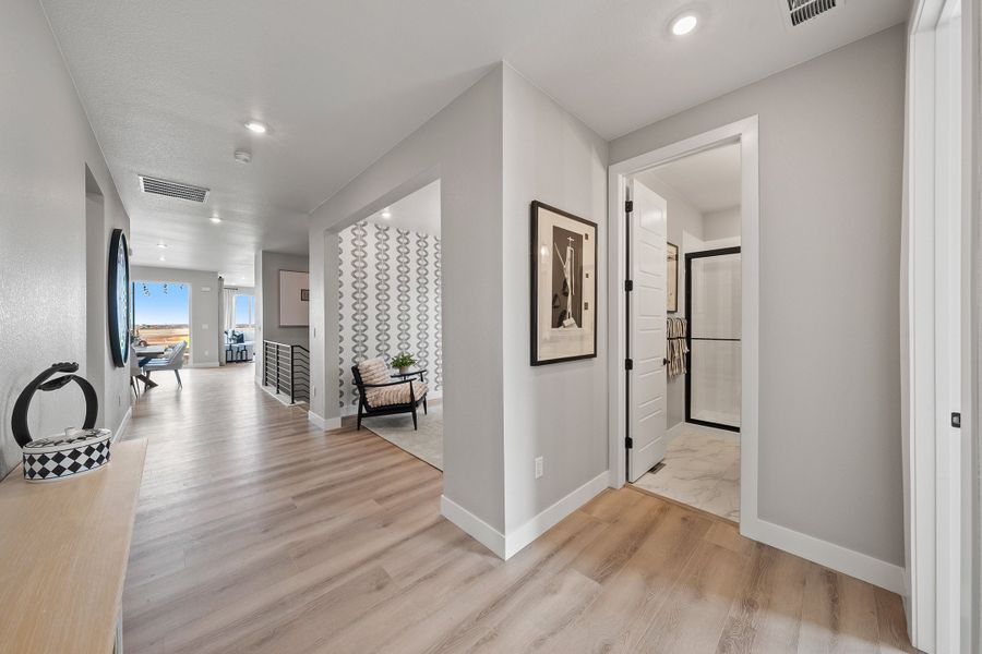 Furnished interior view inside a new home in Trumark Homes at Tanterra, Parker (Image 2).