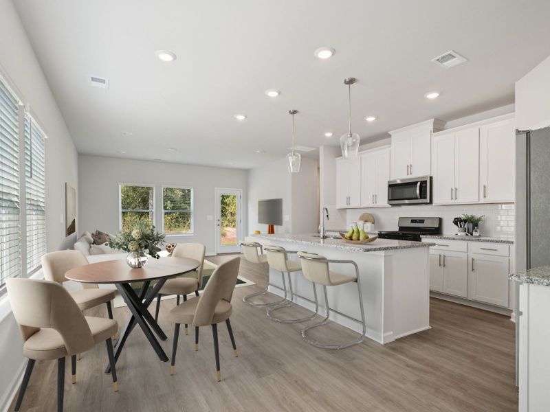 The Oakland floorplan with the Cozy White interior package.