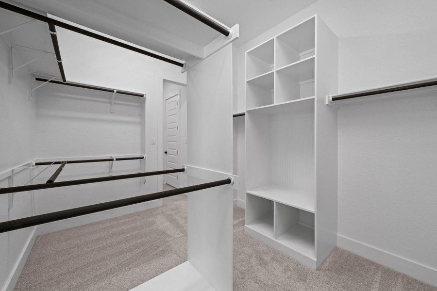 Walk-in closet in Primary Bedroom