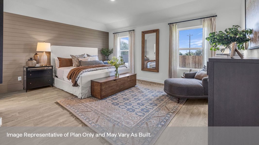 Furnished interior view inside a new home in Sonoma Oaks, Fredericksburg (Image 24).