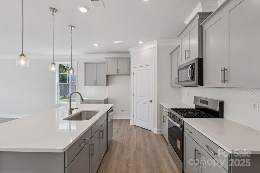 Furnished interior view inside a new home in Brookside, Troutman (Image 7).