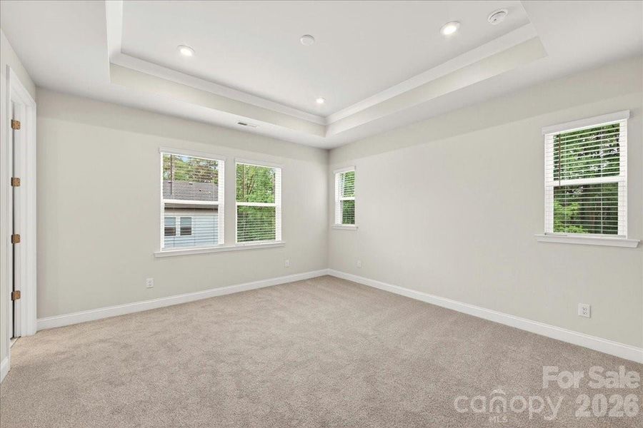 Light filled primary bedroom Light filled primary bedroom