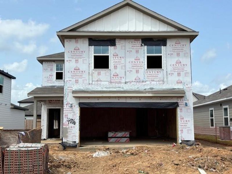 In-progress construction of a new home in Laurel Farms, Brookshire, TX (Image 33). In-progress construction of a new home in Laurel Farms, Brookshire, TX (Image 33).