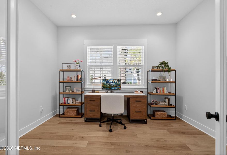 Furnished interior view inside a new home in , St. Johns (Image 48).