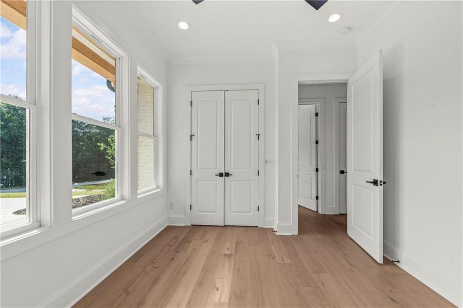 Spacious, unfurnished interior of a new home in , Greensboro (Image 59).