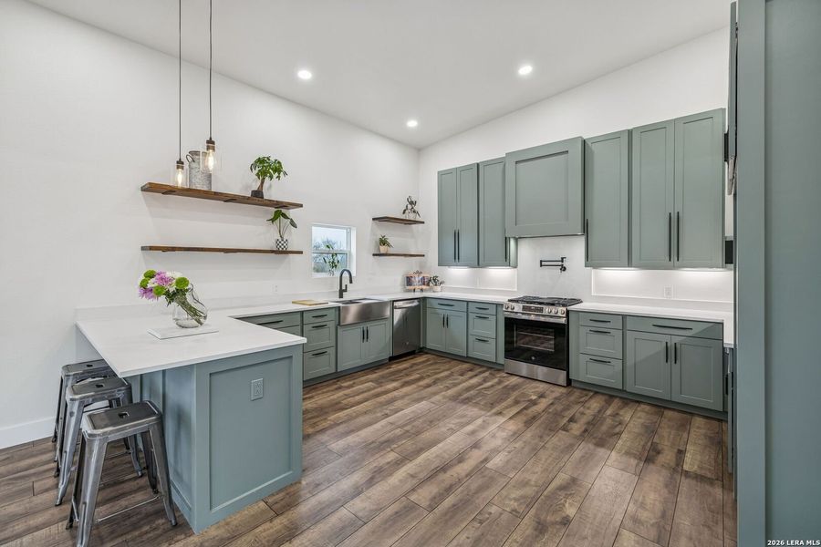 Furnished interior view inside a new home in , Castroville (Image 5).