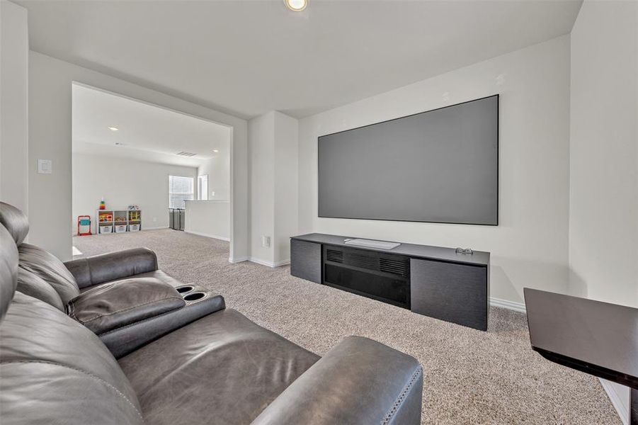 Furnished interior view inside a new home in Briarwood Hills - Highland Series, Forney (Image 12). Furnished interior view inside a new home in Briarwood Hills - Highland Series, Forney (Image 12).