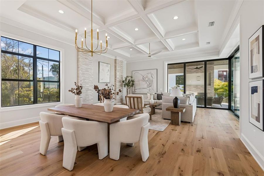 Furnished interior view inside a new home in , Tampa (Image 56).