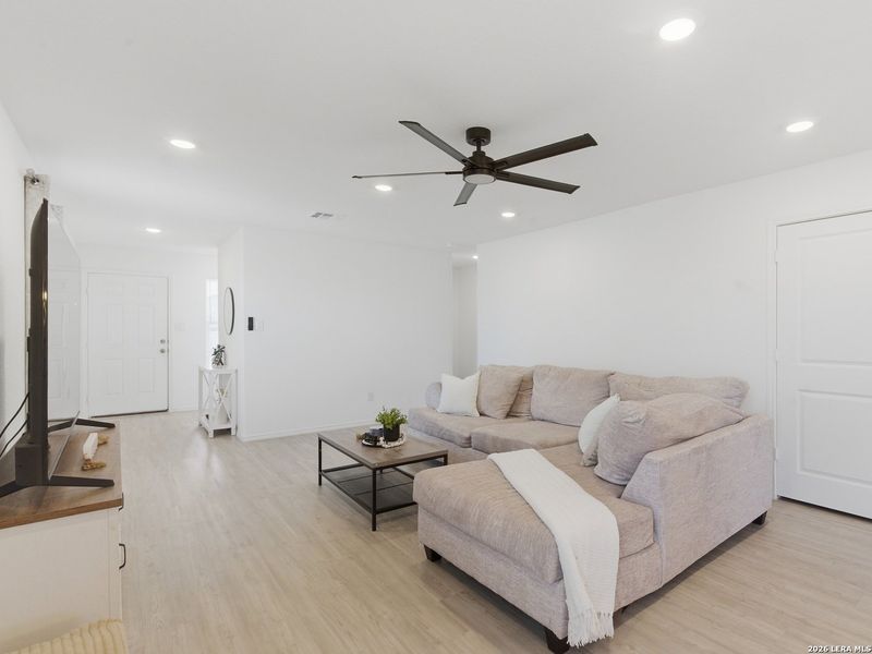 Furnished interior view inside a new home in Crescent Hills, San Antonio (Image 6).
