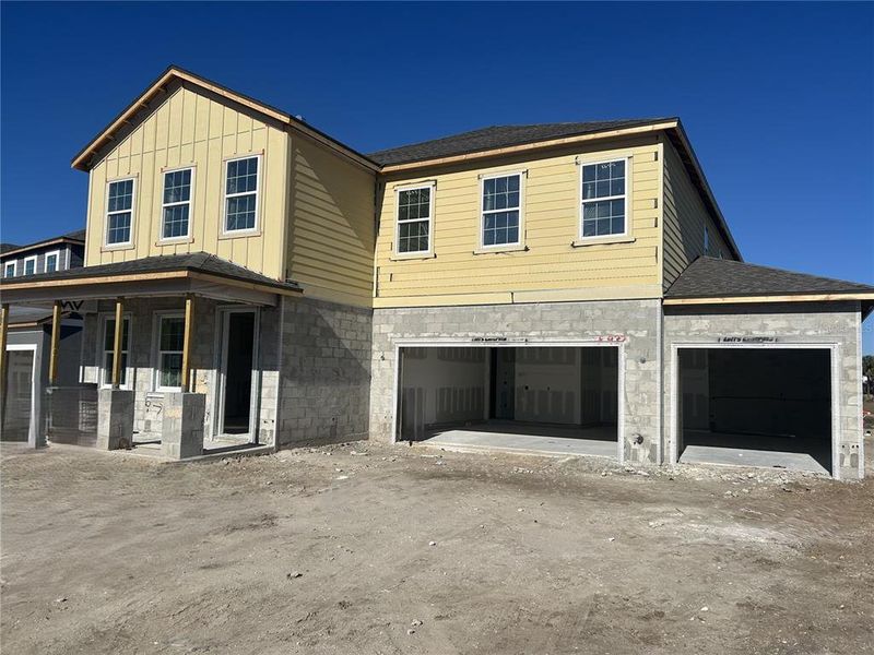 In-progress construction of a new home in Oakfield Trails, Parrish, FL (Image 16).