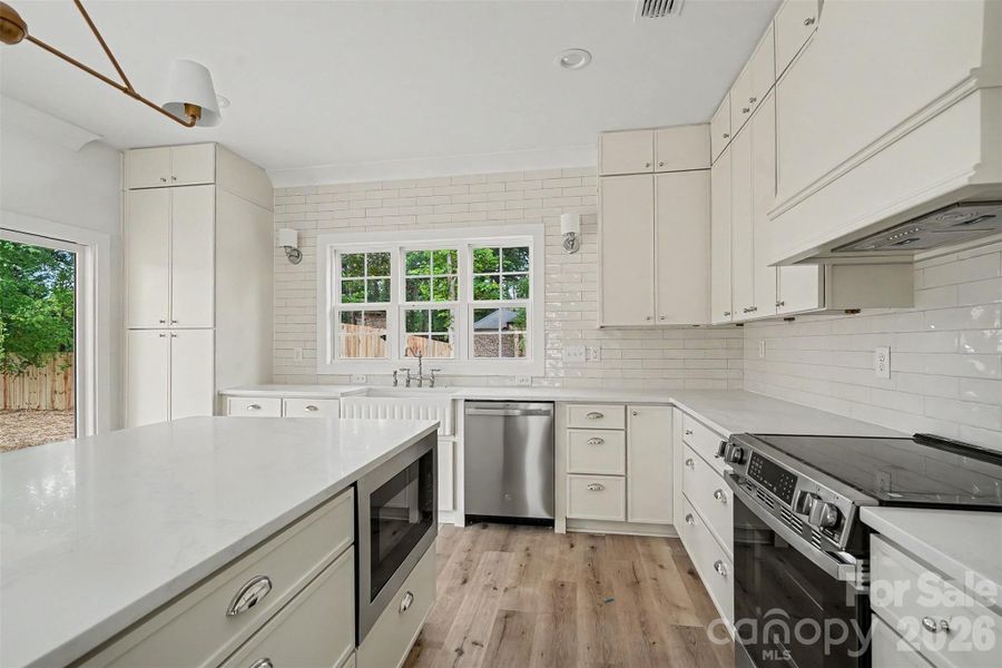 Furnished interior view inside a new home in , Mint Hill (Image 8).