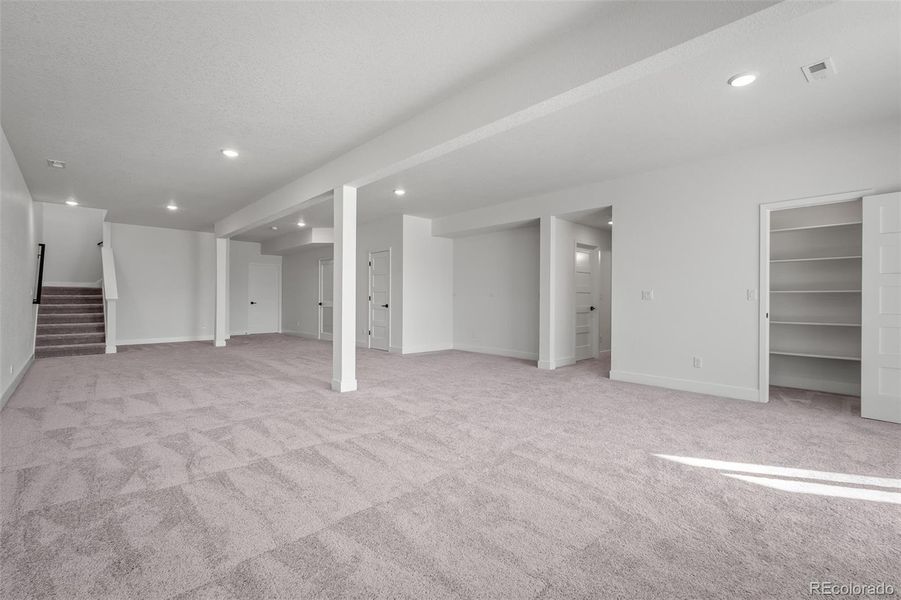 Spacious, unfurnished interior of a new home in Cloverleaf – Mountainview Collection, Monument (Image 22).