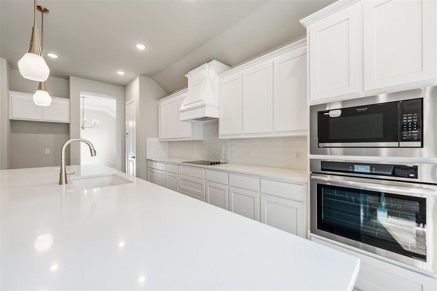Furnished interior view inside a new home in Vista Oaks Estates, Royse City (Image 7).
