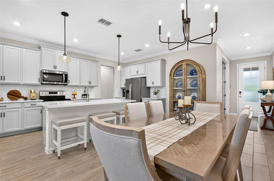 Furnished interior view inside a new home in The Preserve at La Paloma, Sun City Center (Image 11).