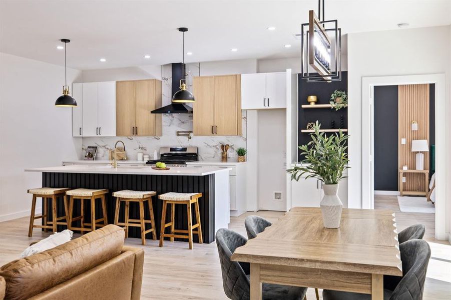 Furnished interior view inside a new home in , Mesquite (Image 4).