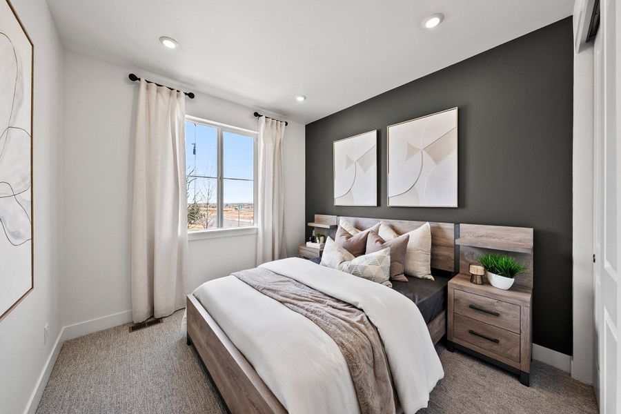 Representative furnished interior of a home built from the 1 by Trumark Homes in Trumark Homes at Tanterra, Parker (Image 25).