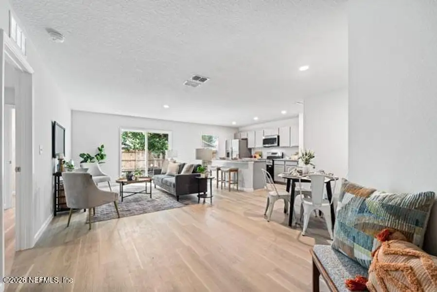 Furnished interior view inside a new home in , Jacksonville (Image 4).