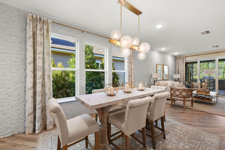 Representative furnished interior of a home built from the The Jackson by Providence Homes (Florida) in Reflections at Nocatee, Nocatee (Image 55). Representative furnished interior of a home built from the The Jackson by Providence Homes (Florida) in Reflections at Nocatee, Nocatee (Image 55).