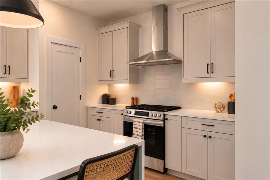 Furnished interior view inside a new home in , Hapeville (Image 20).