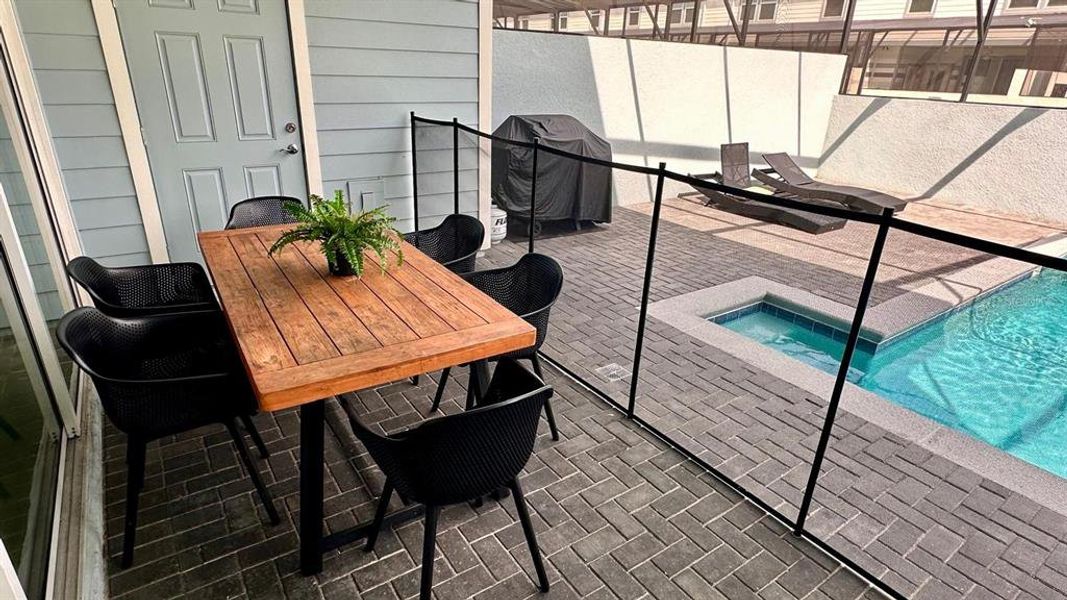 Furnished interior view inside a new home in , Davenport (Image 14).