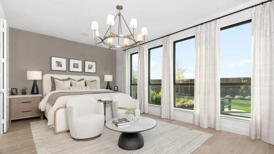 Furnished interior view inside a new home in Eliana, McKinney (Image 26).