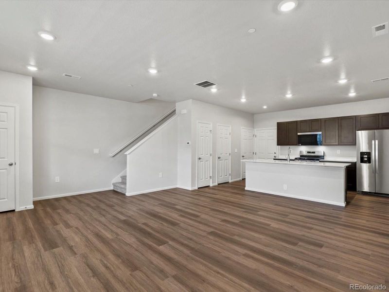 Spacious, unfurnished interior of a new home in Poudre Heights: The Meadow Collection, Windsor (Image 14). Spacious, unfurnished interior of a new home in Poudre Heights: The Meadow Collection, Windsor (Image 14).