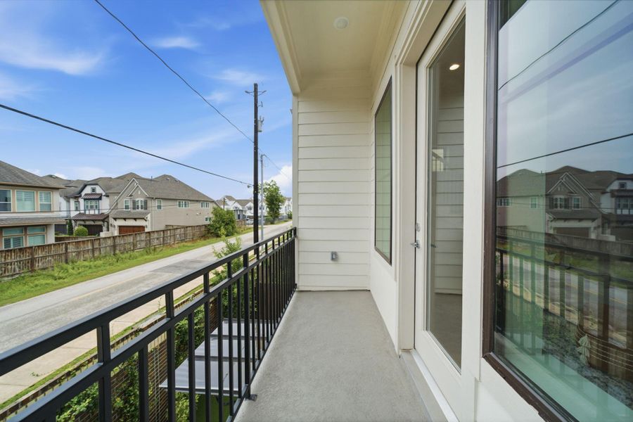 Exterior details and patio area of a home in Spring Valley Creek, Houston (Image 3). Exterior details and patio area of a home in Spring Valley Creek, Houston (Image 3).