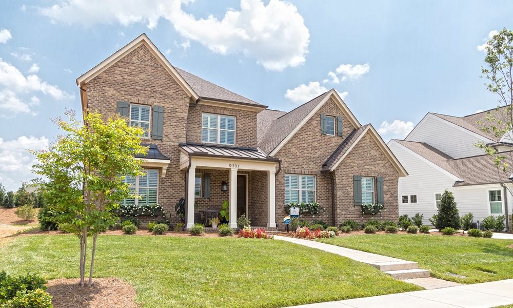 Representative exterior photo of a completed home built from the Marin by Classica Homes in McLean - Hunts Point, Belmont, NC (Image 24).