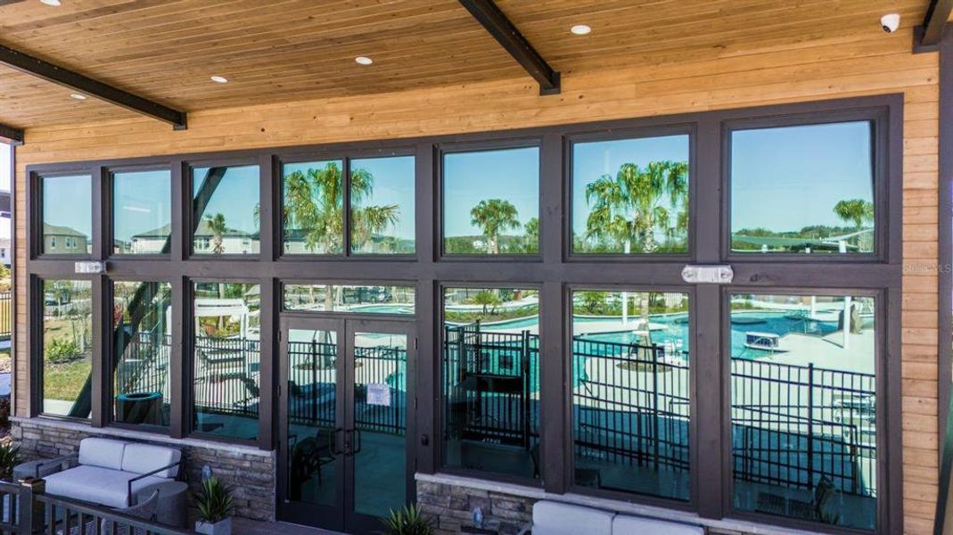 Clubhouse Porch