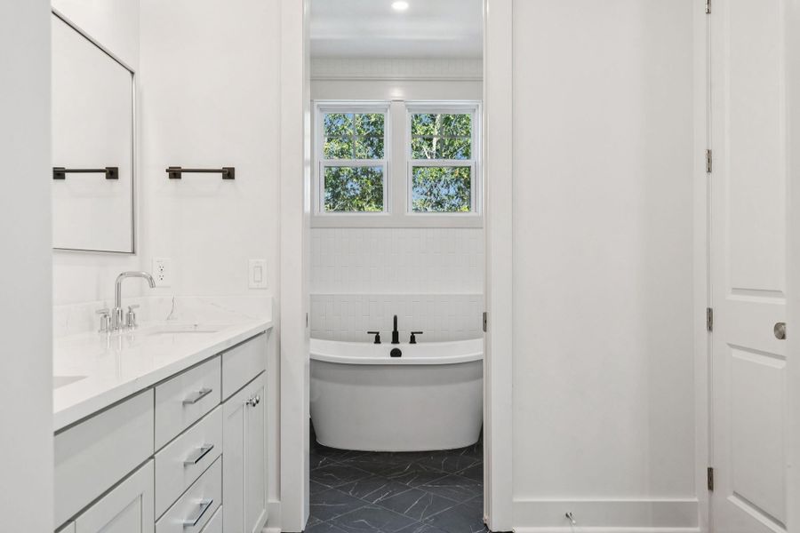 Furnished interior view inside a new home in , Mount Pleasant (Image 11).