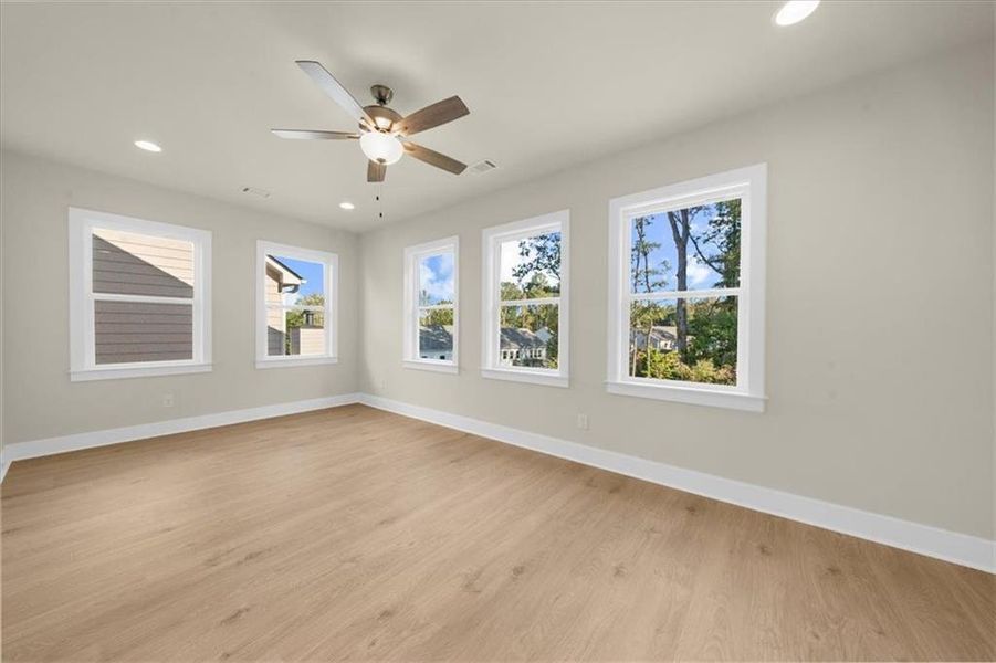 Spacious, unfurnished interior of a new home in , Flowery Branch (Image 39).