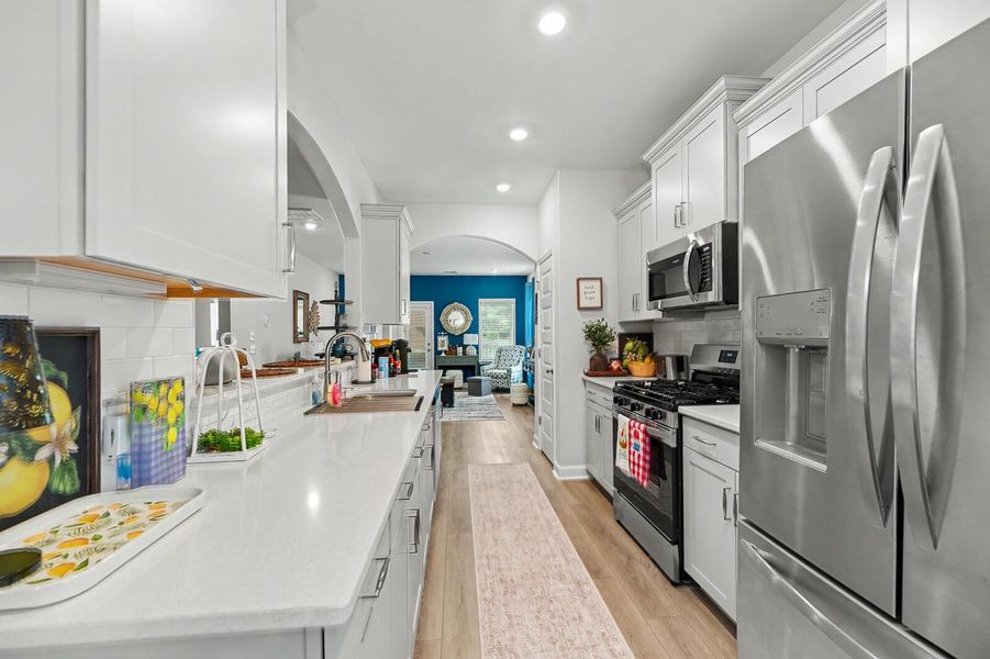 Furnished interior view inside a new home in Six Oaks, Summerville (Image 34).