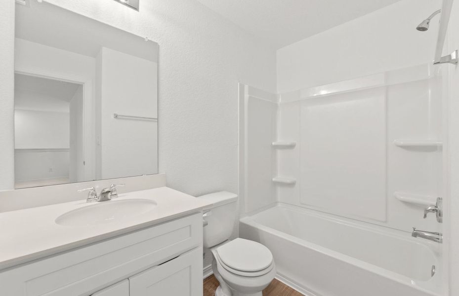 Furnished interior view inside a new home in Larson Crossing, Elgin (Image 10).