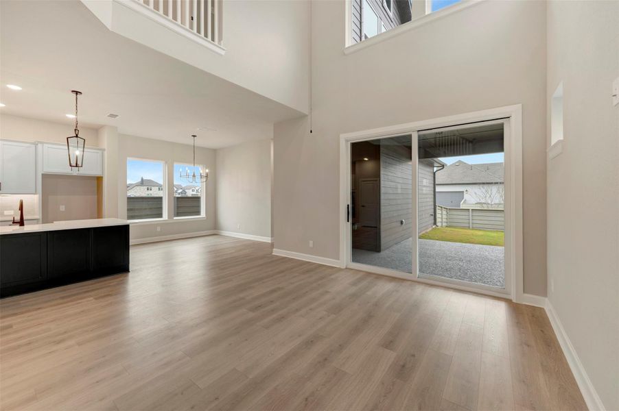 Spacious, unfurnished interior of a new home in Pomona 40' Homesites, Manvel (Image 20). Spacious, unfurnished interior of a new home in Pomona 40' Homesites, Manvel (Image 20).