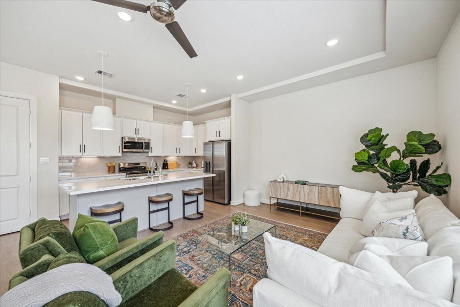 Photos reflect communities built by City Choice Homes in Colonial Heights in Katy.