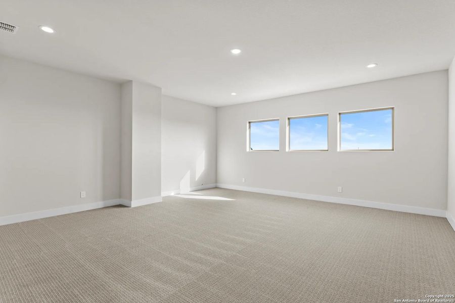 Spacious, unfurnished interior of a new home in Esperanza - 80' & 90', Boerne (Image 16). Spacious, unfurnished interior of a new home in Esperanza - 80' & 90', Boerne (Image 16).