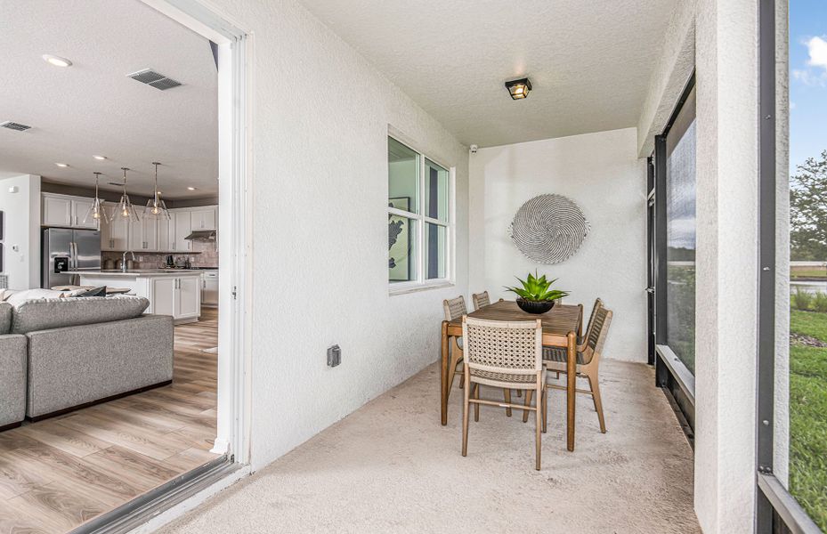 Furnished interior view inside a new home in Twisted Oaks, Wildwood (Image 3).