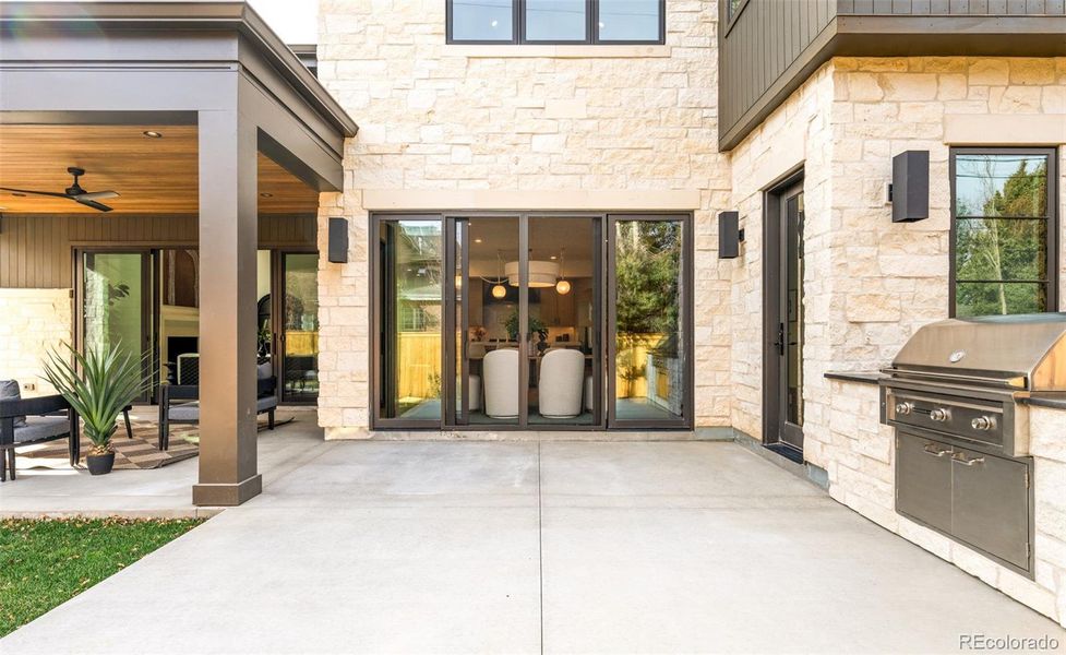 Exterior details and patio area of a home in , Denver (Image 23).