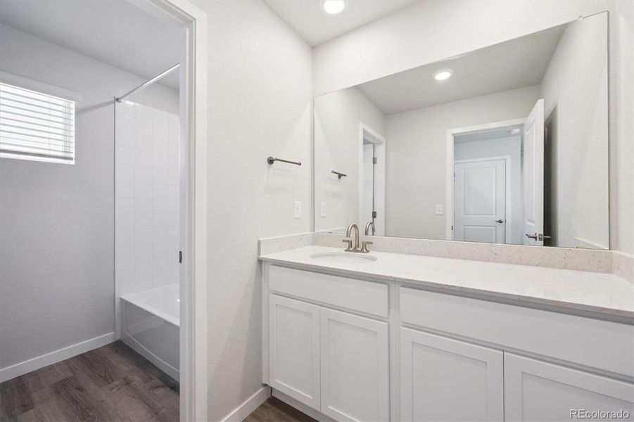 Furnished interior view inside a new home in Legato, Commerce City (Image 5). Furnished interior view inside a new home in Legato, Commerce City (Image 5).